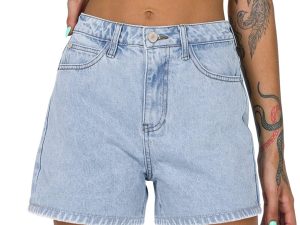 2026 Jean Shorts for Women Casual Stretchy Denim Summer Hot Short